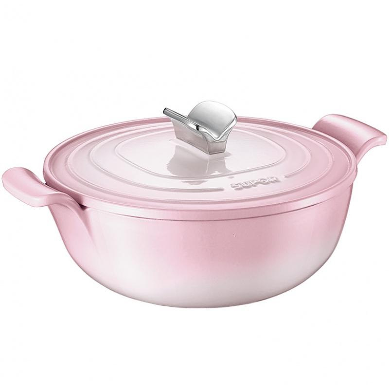 苏泊尔珐琅铸铁锅·多功能炖锅 flt26a2 蓝色