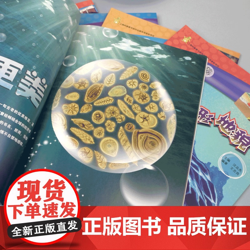 深海探索系列套装(6本) 深海生物 海底是漏的 大洋钻探与海底观测 显微镜下看海洋 儿童科普图书 科普百科 少年儿童出版高清大图