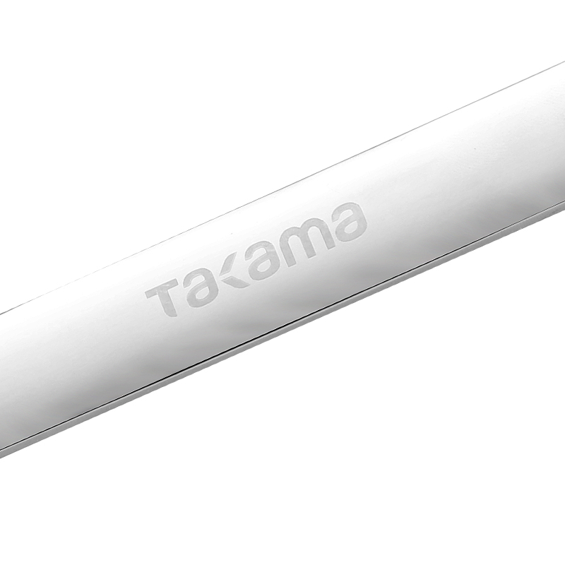 takama高松 镜面开口扳手双头呆扳手镜面扳手619122 扳手尺寸19*22高清大图