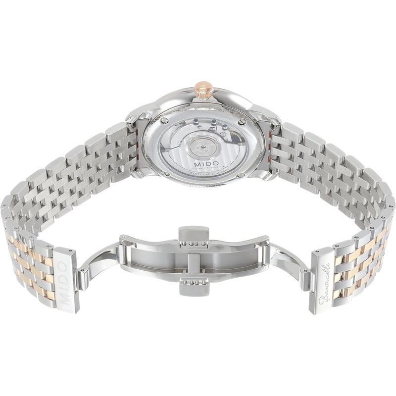 Mido瑞士手表 贝伦赛丽系列 “月相”自动机械腕表男表 送男友礼物高清大图