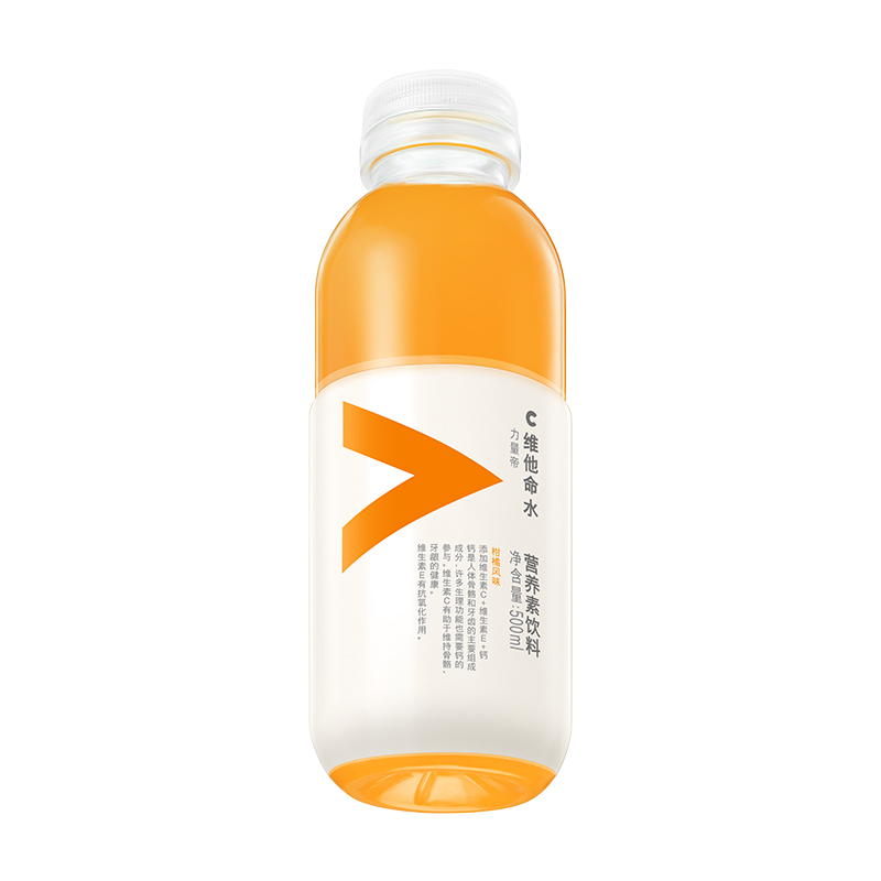 农夫山泉力量帝维他命水果味营养素饮料(柑橘风味)500ml*15瓶整箱高清大图