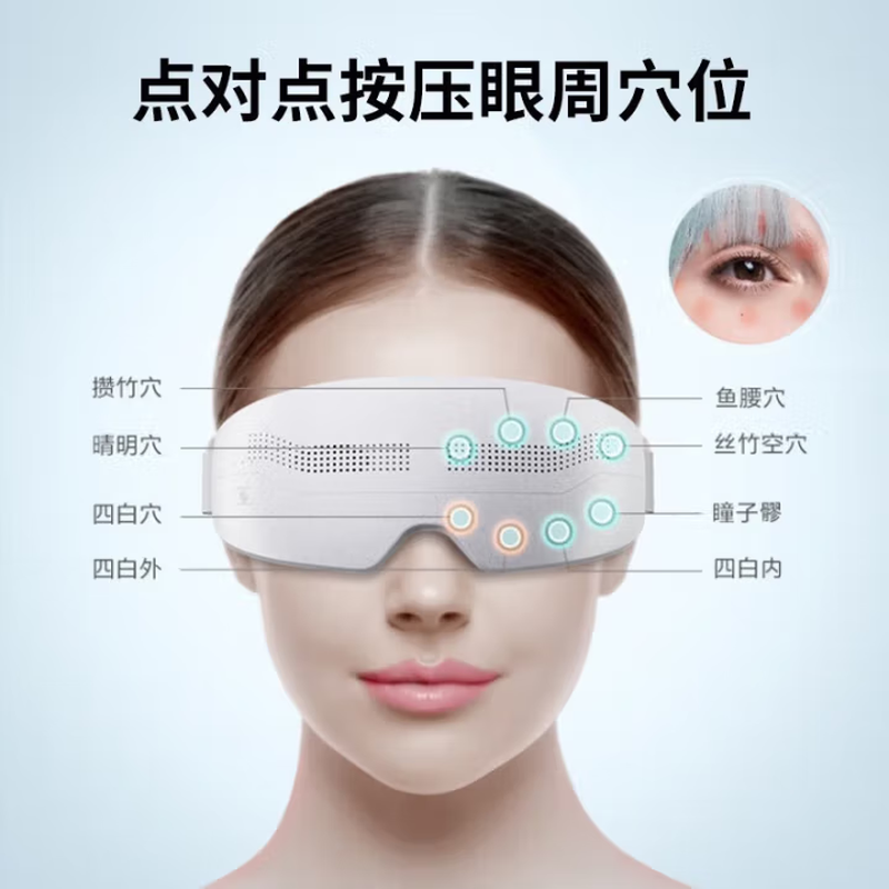 SKG 恒温分区可视化护眼仪眼部按摩仪 E4Pro高清大图