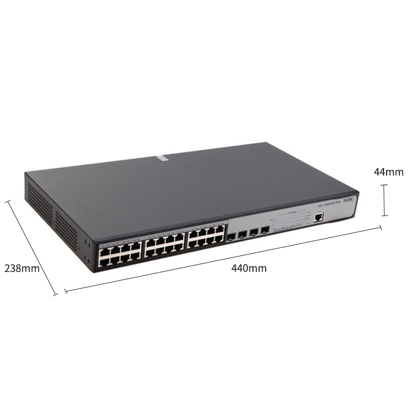 华三(H3C)S1850V2-28P-HPWR 24口全千兆二层网管POE企业级网络交换机替代S1850-28P-PWR