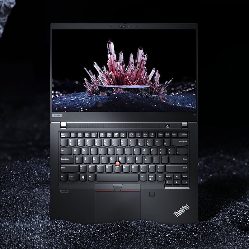 联想ThinkPad T14 14英寸 高性能 轻薄本笔记本电脑 i7-10510U/8G/512GSSD/2G独显/背光键盘/黑