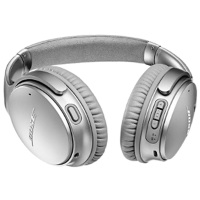Bose QuietComfort 35 II 无线蓝降噪消噪耳机 QC35 ll 二代头戴式耳机 耳麦 银色