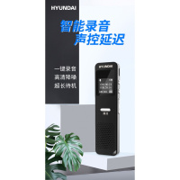 小窝厘 HYUNDAI现代HY-205录音笔 黑色 8GB
