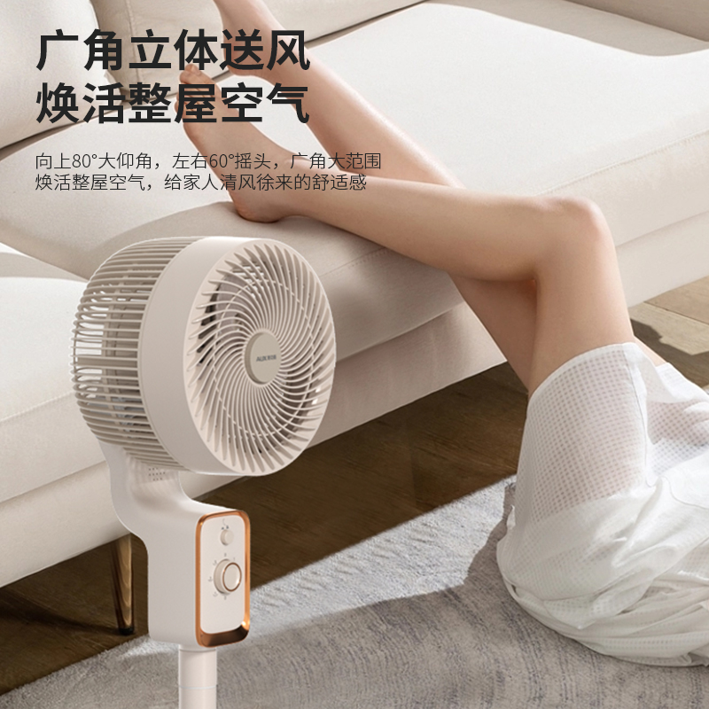 奥克斯AUX 空气循环扇AFX-JH-022B白色高清大图