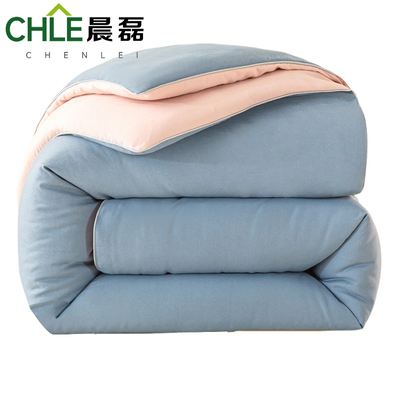 晨磊拼色棉花被8斤/床高清大图