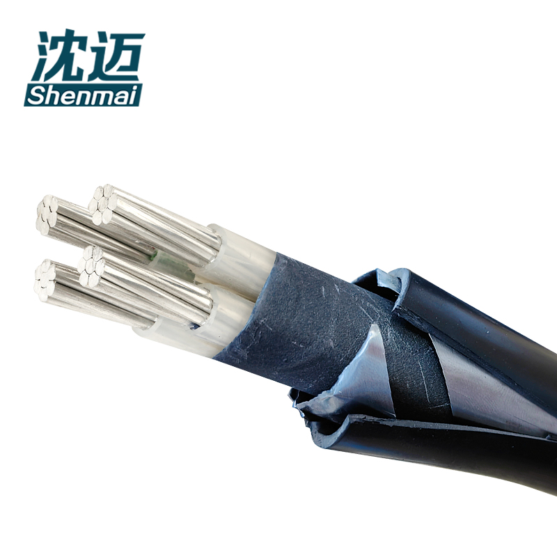 沈迈 铝芯铠装电缆 ZC-YJLV22-0.6/1KV-4*240平方 /米高清大图