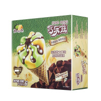 伊利巧乐兹抹茶芝士口味脆筒冰淇淋438g