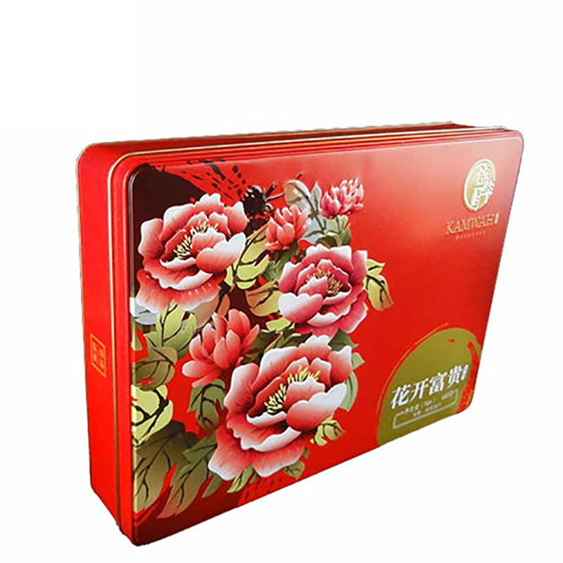 锦华花开富贵月饼 XTL1062 510g传统莲蓉广式月饼糕点组合 (套)