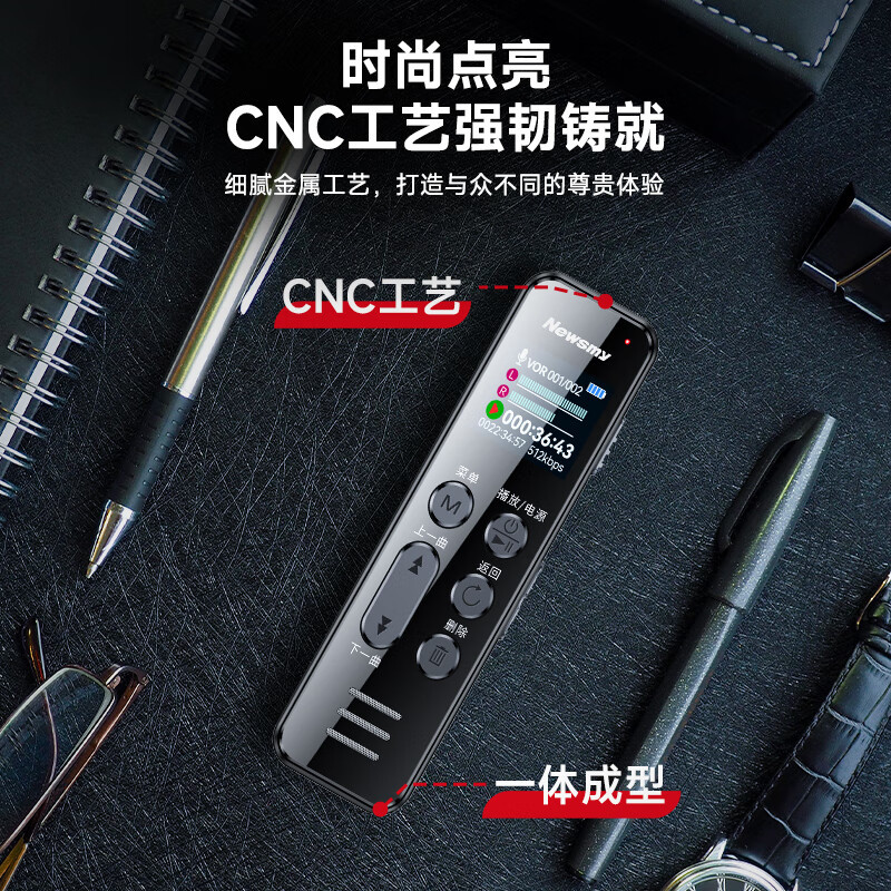 纽曼(Newsmy) W9 32GB 录音笔 黑色