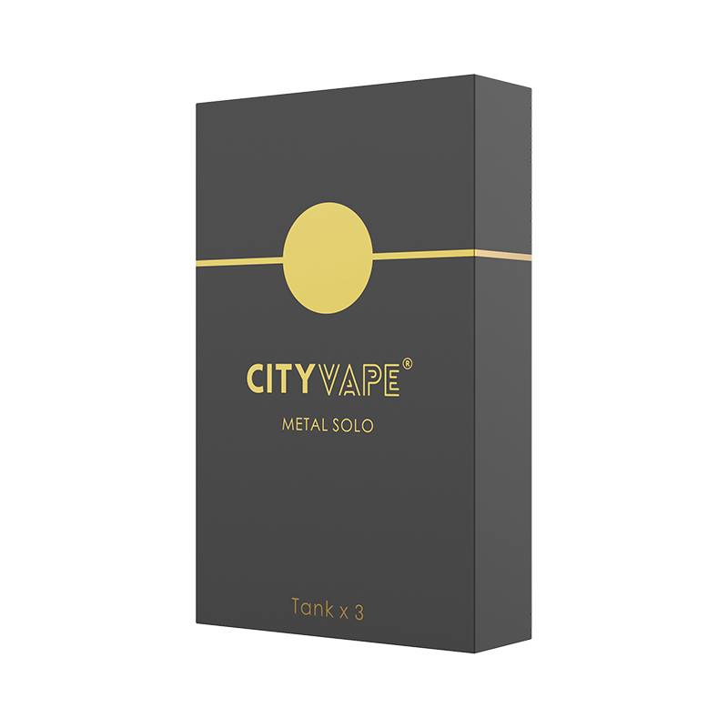 CITY VAPE Metal Solo 雾化弹 3支装 薄荷味