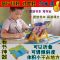儿童阅读架防近视书架简易桌上学生看书架书立夹支架置物架多功能 实用款(白色)