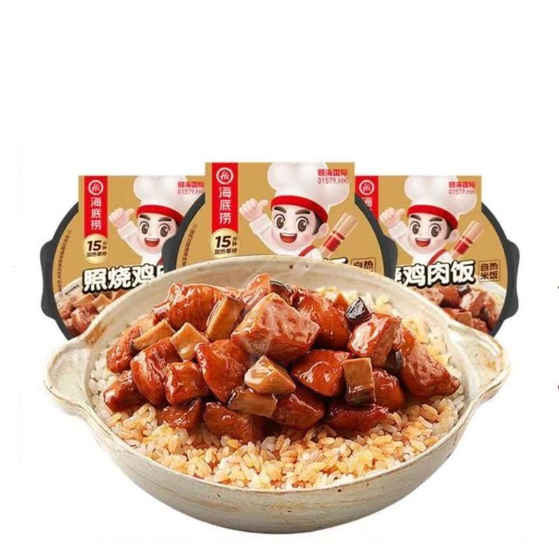 海底捞 照烧鸡肉饭165g图片