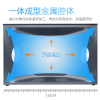 爱贝尔(IBELL)CXW-280(HY-DZD02)超薄油烟机中式 脱排壁挂吸油烟机 大吸力小型顶吸式抽油烟机自行安装