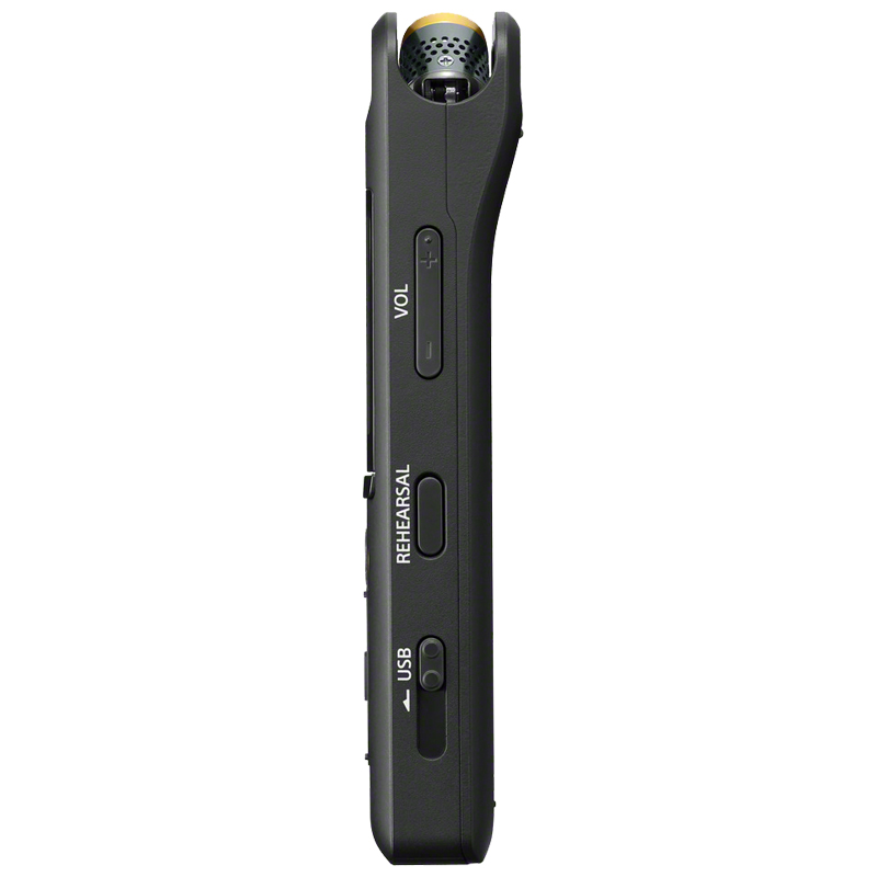 索尼(SONY)数码录音棒PCM-A10 16GB 高清专业降噪 蓝牙操控 无损音乐播放 乐器学习商务采访 黑色高清大图