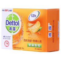 Dettol滴露健康香皂自然清新柑橘沁爽125克