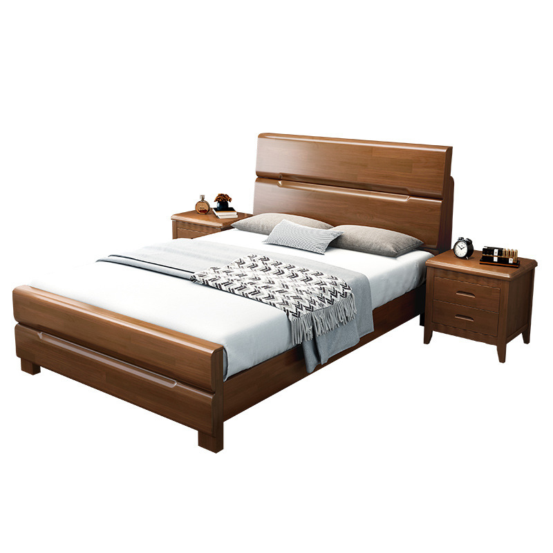 铭思沃实木床120cm张高清大图