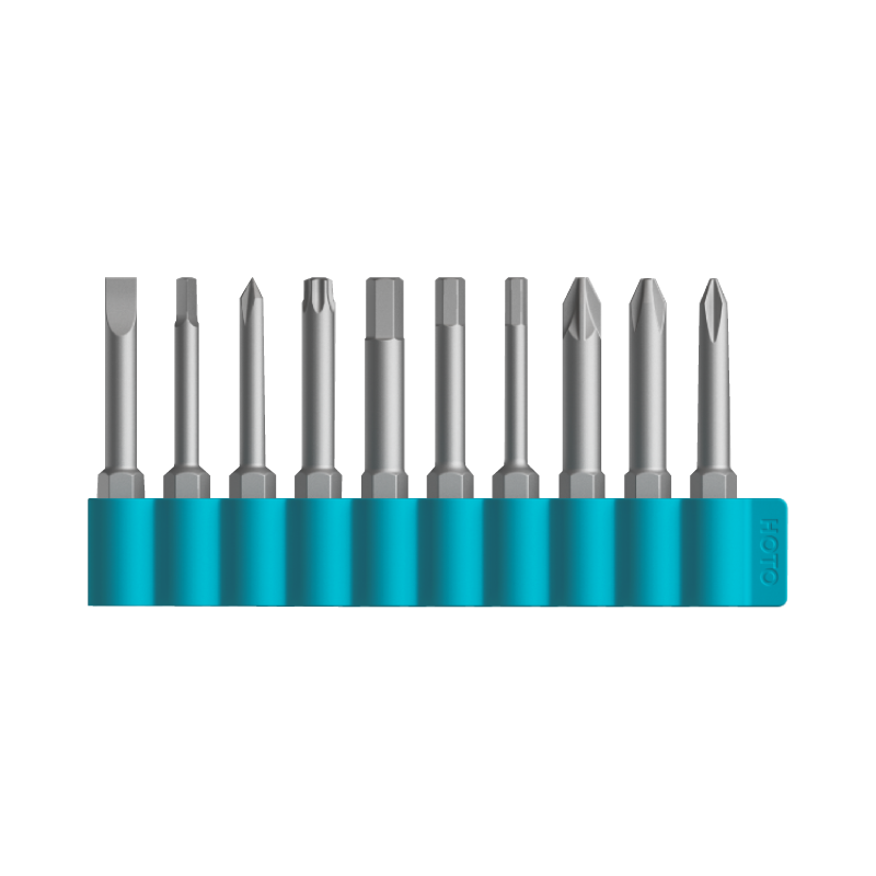 小米生态链HOTO小猴电动螺丝刀充电式小型迷你家用起子多功能电批 配大批头套装(12枚大批头+10枚大批头50mm)高清大图