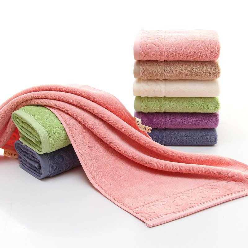 丽佳邦加厚素色纯棉毛巾145克 正品长绒棉纯棉毛巾灰色35*78高清大图