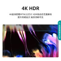 海信(Hisense) 55英寸超薄机身 4KHDR 智能语音 超大屏幕 精致圆角 DTS音效 55E3F智能液晶电视