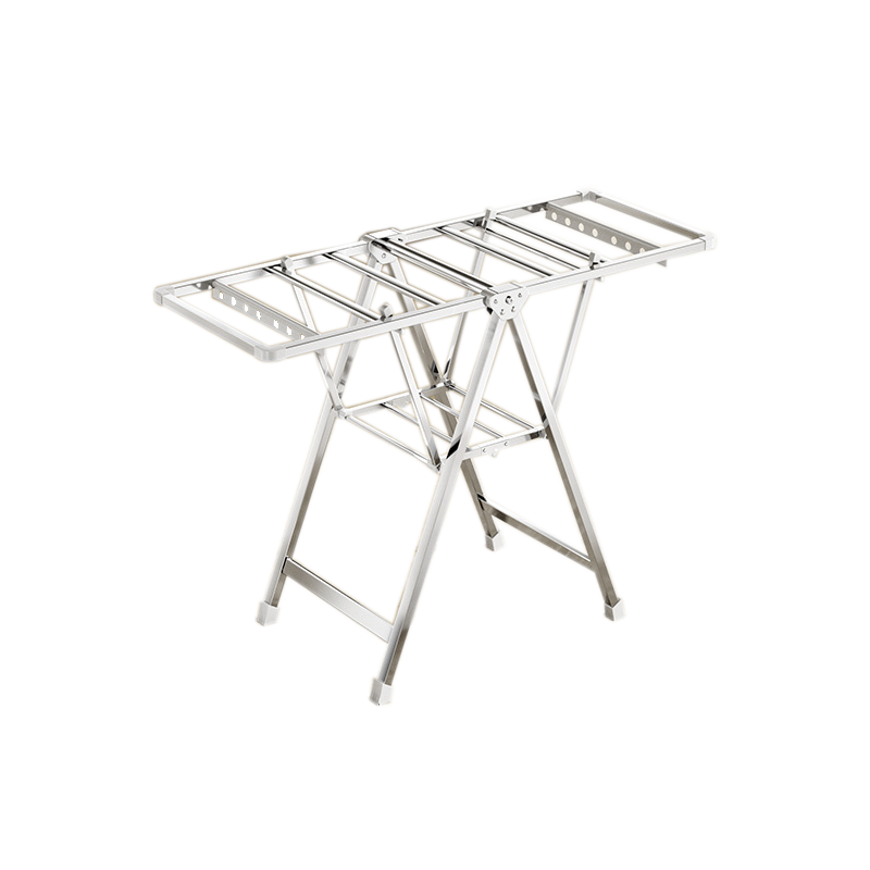 劲脉 落地折叠晾衣架 防风条-140*45*98CM 个高清大图