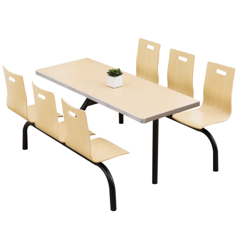 凌迪星餐桌160*60*75cm套高清大图