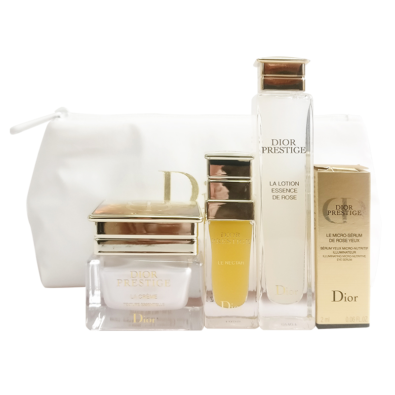 迪奥(Dior)花蜜活颜丝悦护肤礼包 面部护肤套装 中小样套包