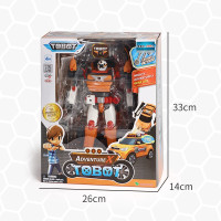 托宝兄弟(TOBOT)玩具金刚变形车机器人男孩玩具汽车X战士冒险版-301031