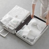 趣涉家居旅行收纳袋套装旅游衣物衣服整理袋密封袋行李箱内衣收纳包 收纳用品收纳包