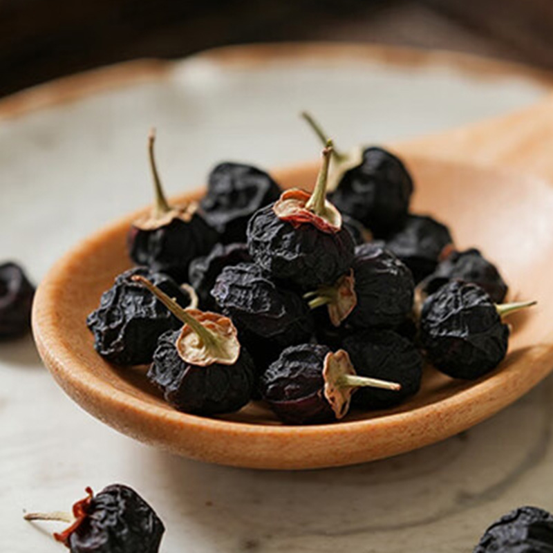 绿帝干货礼盒灵芝片石斛黑枸杞西洋参片鹿茸片至臻尊享五拼175g高清大图