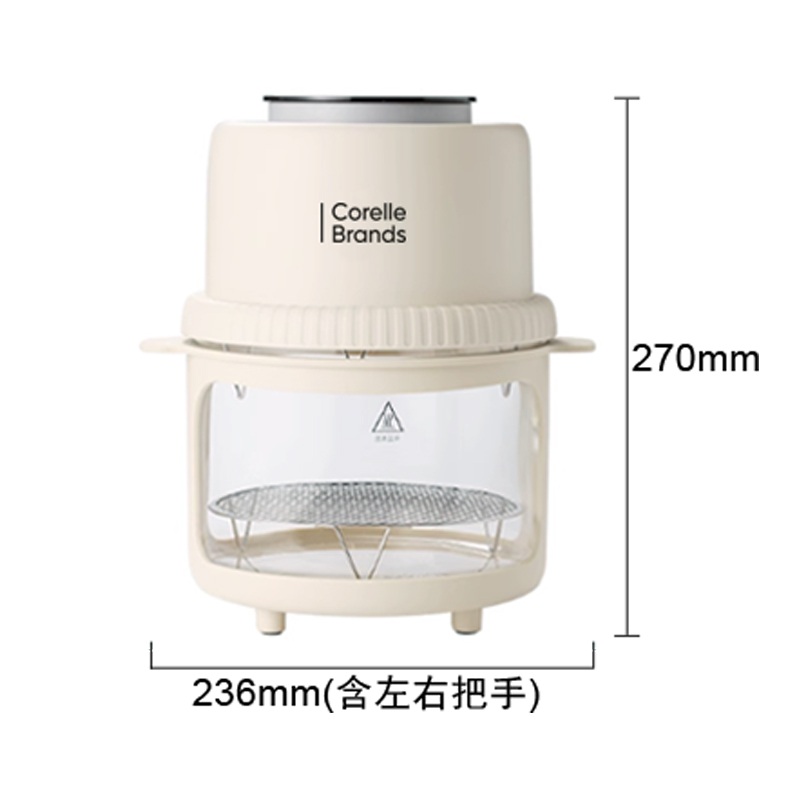 Corelle Brands电烤炉空气炸锅CB-DKL-3A-YK/KZ高清大图