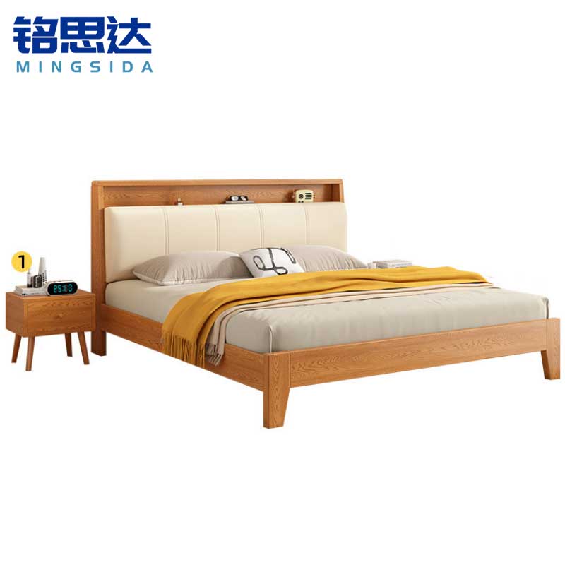 铭 思 达实木床.高清大图