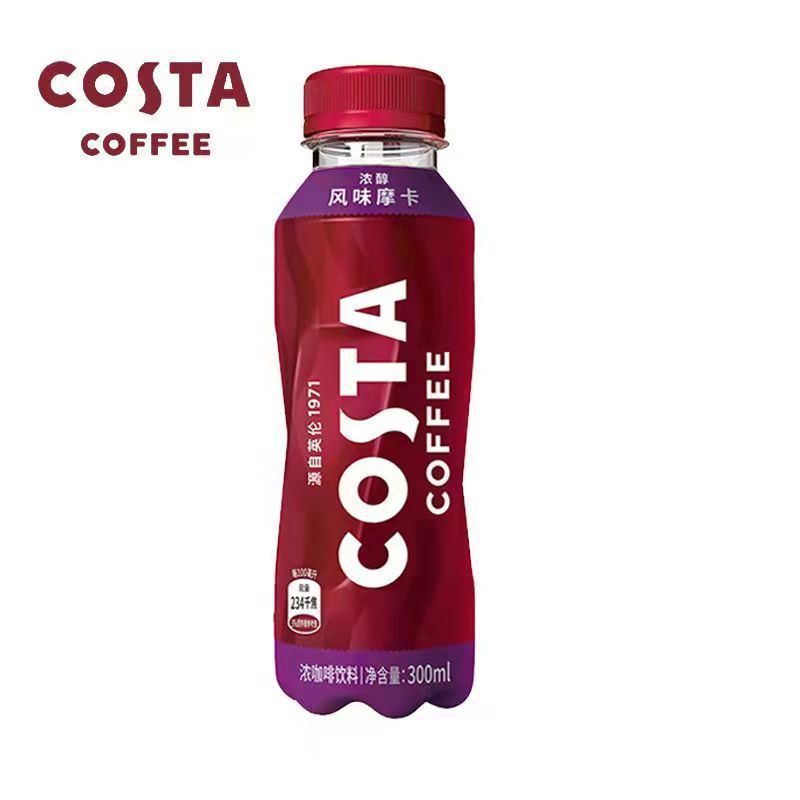 可口可乐COSTA咖世家浓醇浓咖啡300ML*15瓶整箱即饮咖啡饮料