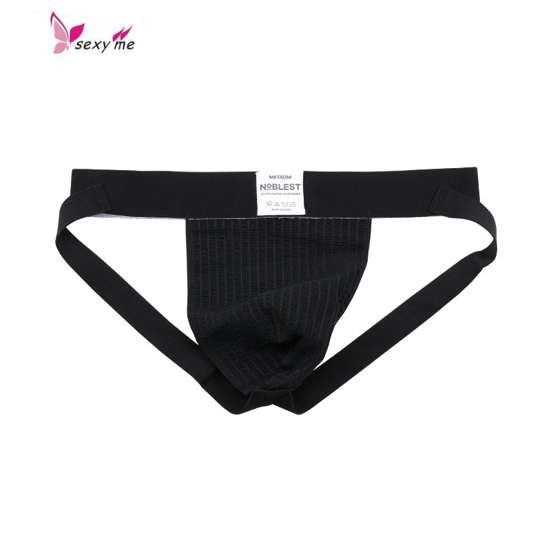 丁字裤男露臀网状性感个性低腰t字裤男士 fish basket内裤