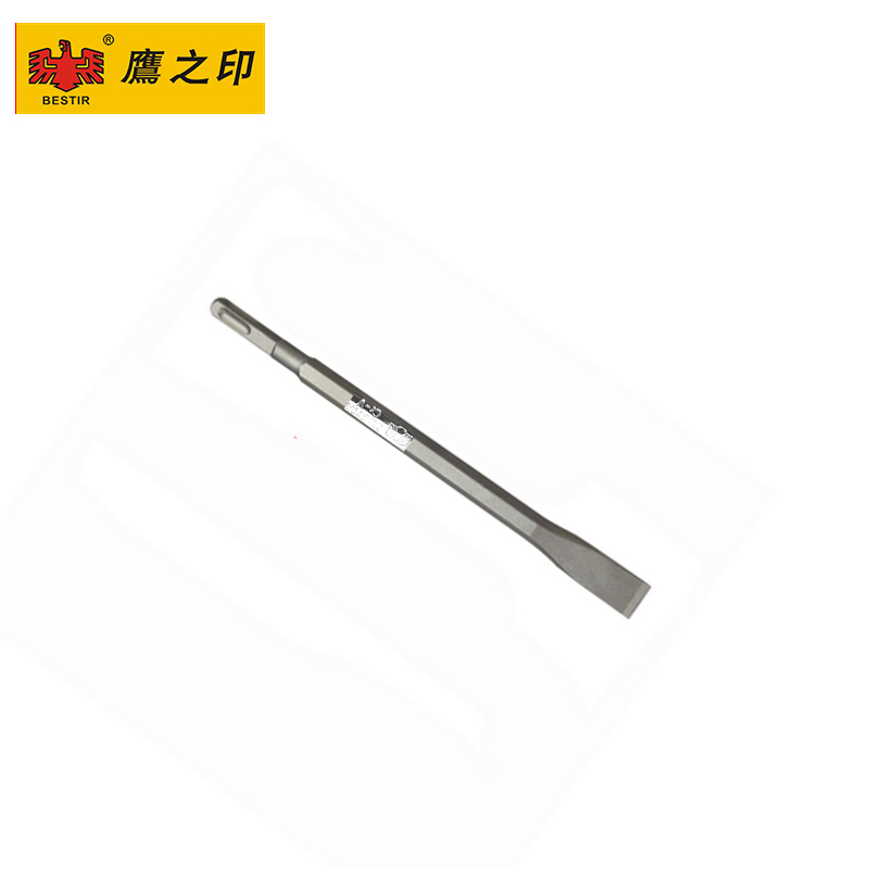 鹰之印工具 电锤电镐 凿镐钎 方头圆头柄尖扁凿子 六角/35A柄 17x280mm电镐六角扁凿49102