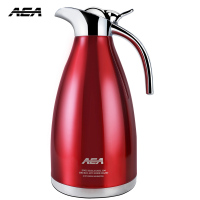 AEA 保温壶 家用 304不锈钢 大容量2000ml 真空 暖瓶保温 热水瓶壶 2l