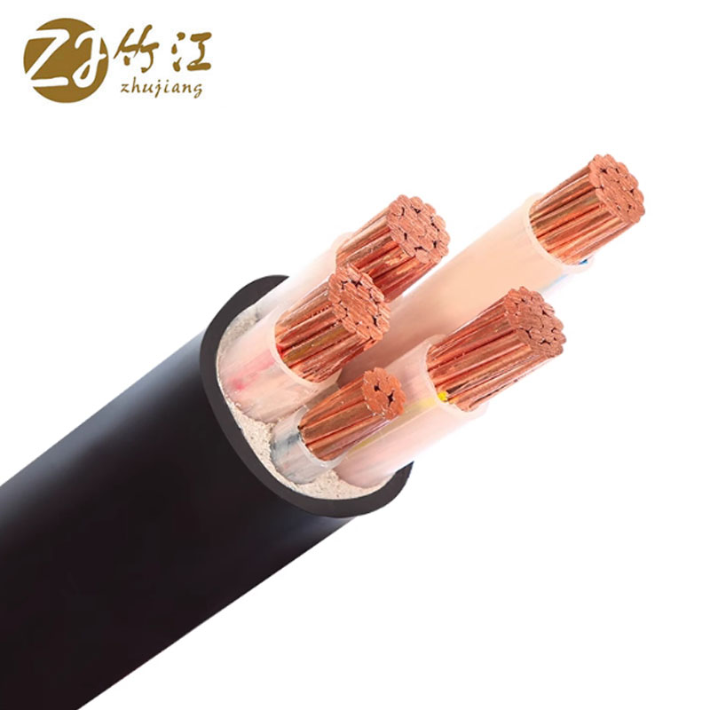 竹江 铜芯电缆 ZR-YJV22-0.6/1KV-3*10+2*6 米高清大图