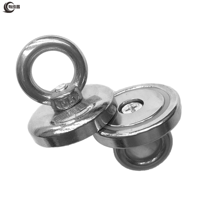 有成鑫 25mm 打捞磁铁圆磁铁 个高清大图