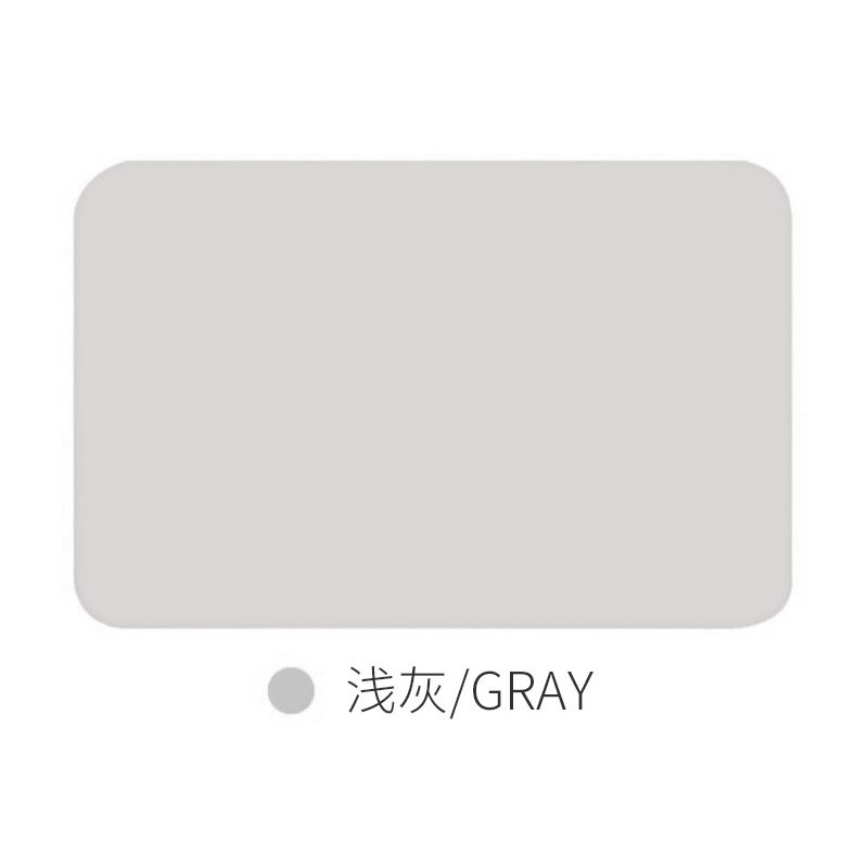 南极人脚垫浴室防滑垫吸水速干卫浴门口地垫家用 40*30CM 浅灰色