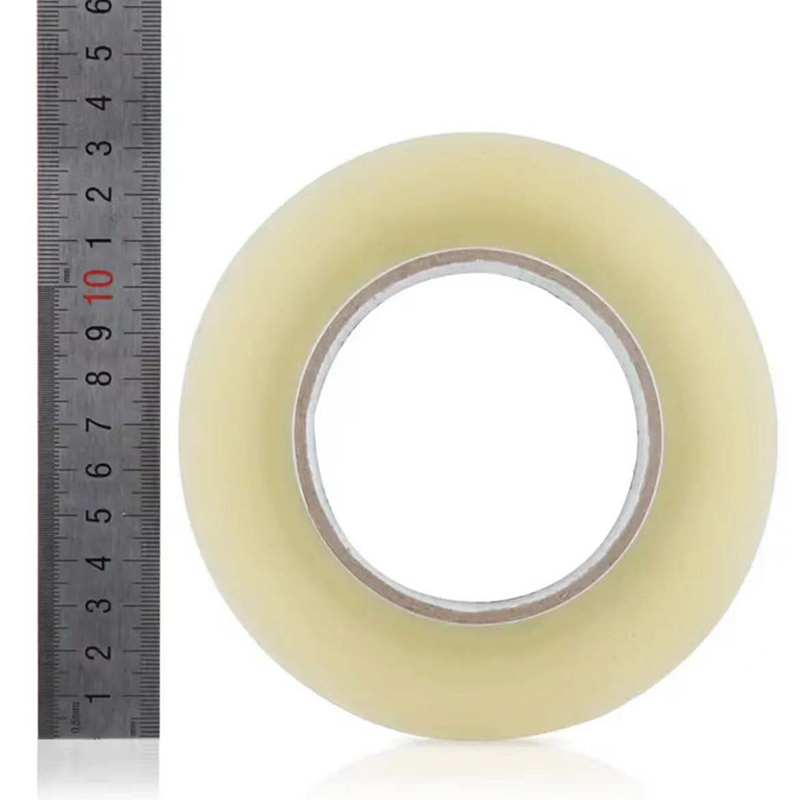 得力高品质高透明封箱胶带/打包胶带 60mm*100y*50um(91.4m/卷) 单卷装