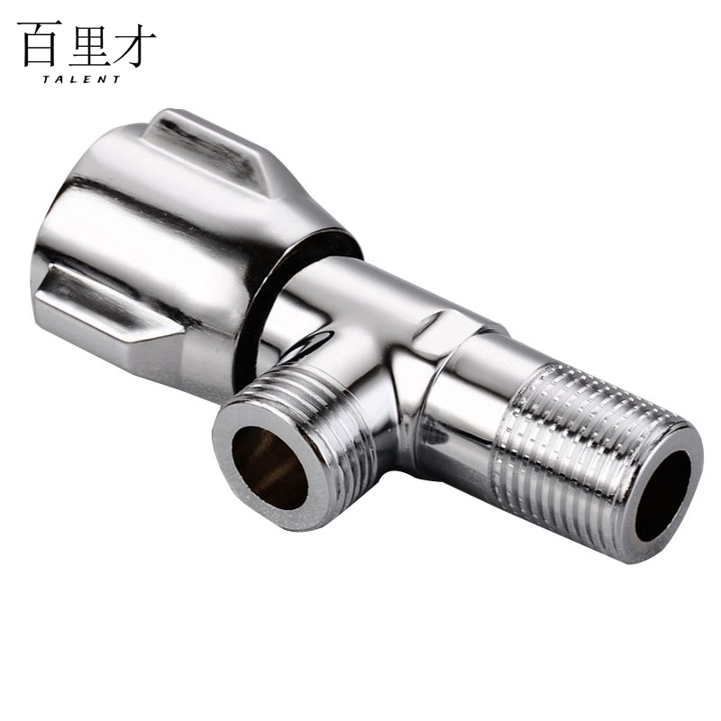 百里才 水龙头 铜角阀(4分)高清大图