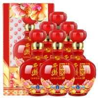 西凤酒 50度 御窖 优品级 西凤白酒 红坛装 浓香型白酒 喜酒 婚宴 西风酒 送礼盒装500ml*6瓶 白酒箱装