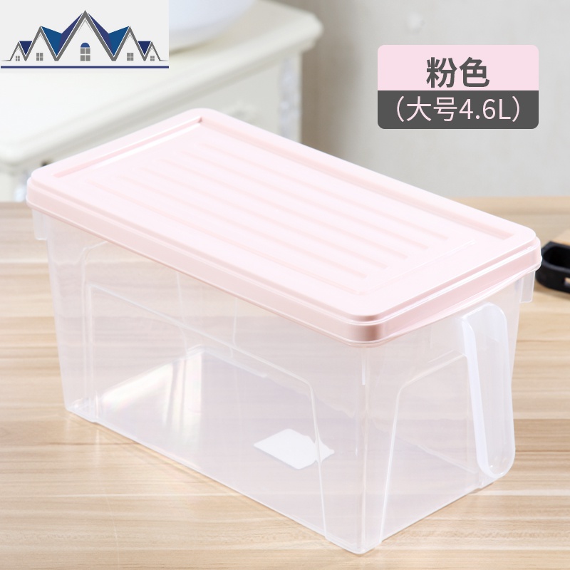 家用厨房冰箱保鲜盒收纳盒抽屉式食物冷冻塑料储物盒水果蔬菜盒 三维工匠高清大图