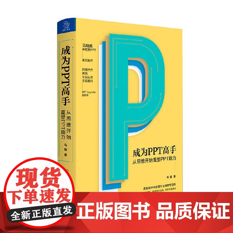 成为PPT高手从思维开始重塑PPT能力 马馺 著 教你比甲方更懂甲方的PPT思维 管理高清大图