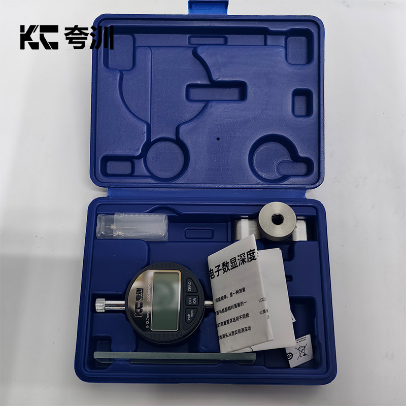 夸汌 数显百分深度表 T形表座0-12.7mm 台高清大图