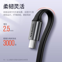 绿联(Ugreen) 二合一扁线扩展坞