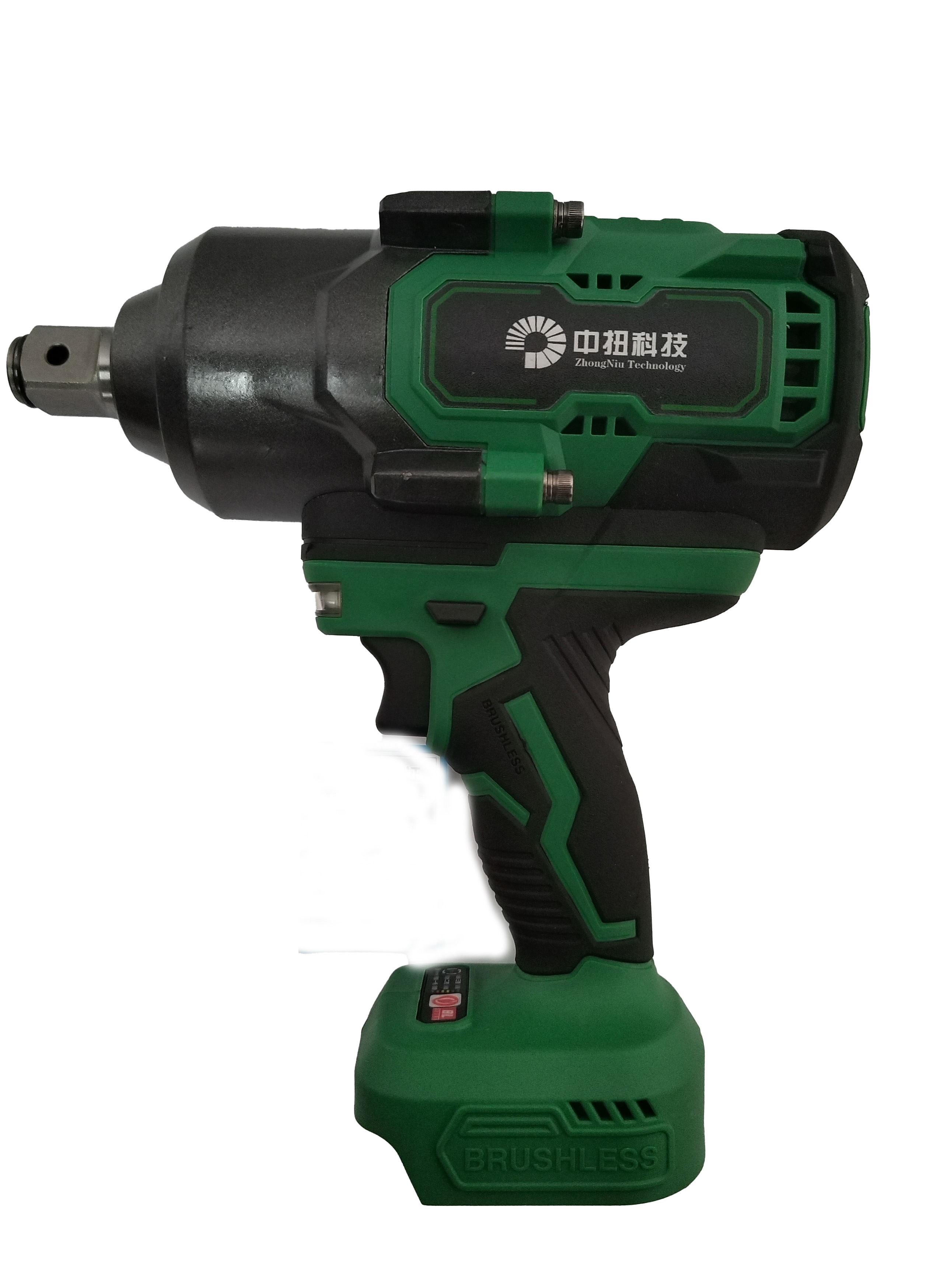 中扭科技 无刷充电式3/4高扭矩冲击扳手套装 BLDC20V-1600 CN /台(不含电池充电器)高清大图