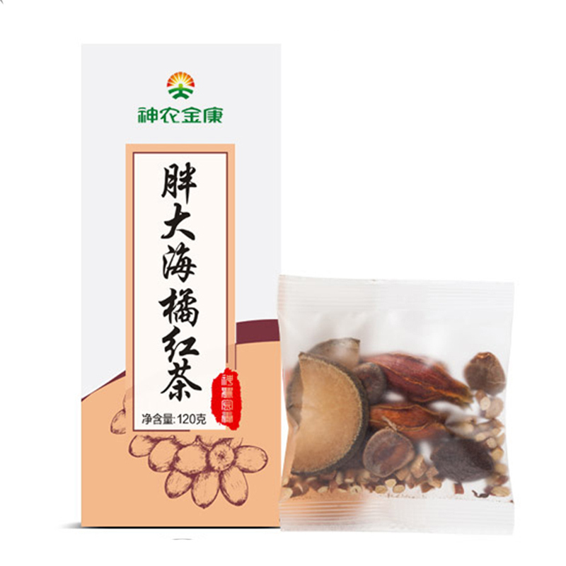 神农金康胖大海橘红栀子茶咽清润喉茶罗汉果菊花枸杞茶金银花蒲公英根泡水